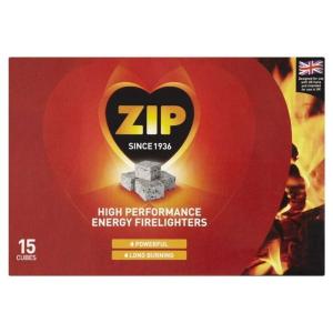 Zip Pack of 15 Original Firelighters Geniue Stockist Online