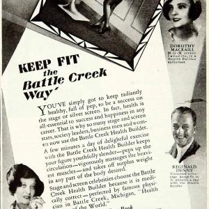 1929 Ad Vintage Battle Creek Health Builder Fitness Exercise Machine YPP3 Buy Cheap Pice