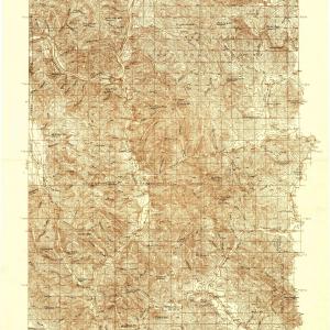 1935 Thompson Lakes, MT - Montana - USGS Topographic Map v2 Sale How Much