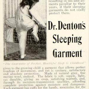 1905 Ad Child Sleep Garment Michigan Central Woolen Centreville MI Pajama YDL2 Purchase Sale Online
