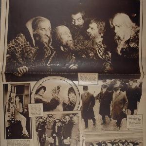 1927 Death of Ivan Terrible Russian Play Carrier Pigeon - ORIGINAL RTO1 Official