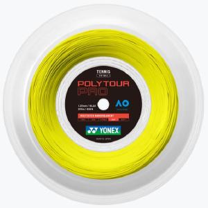 Yonex Poly Tour Pro 125 Tennis String Reel of Flash Yellow 16g 1.25mm Free Shipping Online
