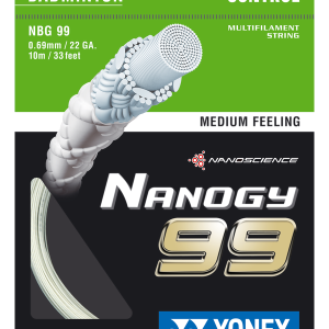 Yonex Nanogy 99 Badminton String Set Set of White 0.69mm 22ga Pick A Best