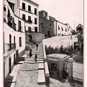 1911 Halftone Print La Constancia Street Guanajuato Mexico Stepped XGQA5 For Sale Online