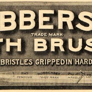 1911 Ad Rubberset Tooth Brushes Bristles Rubber Gripped - ORIGINAL EM1 Inexpensive Sale Online