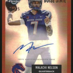 2024 Bowman Chrome University '55 Bowman Auto Orange Malachi Nelson /25 Countdown Package Online