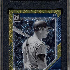 2024 Donruss Optic Gold Velocity Prizm #7 Mickey Mantle /10 SGC 9.5 Reliable For Sale