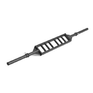 XM Fitness Black Steel Swiss Bar Straight Cheap Sale 100% Original