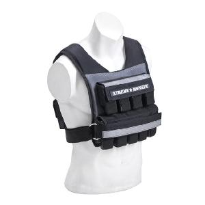 XM Fitness 45lb Commercial Weighted Vest, Adjustable Outlet Reliable