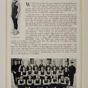 1921 Print Naval Academy Gymnastic Team Raleigh Hales ORIGINAL HISTORIC NAVY2 Find Great Cheap Online