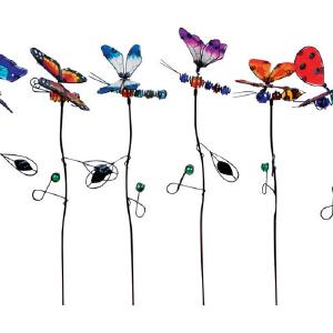 Meadow Creek ZAC490587 Glass Insect Garden Stake, Multicolored Cheap Sale 2025