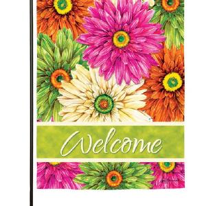 Meadow Creek Z14S3275 Gerberas Garden Flag, Polyester Discount Inexpensive