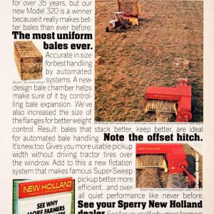 1976 Ad Sperry New Holland Baler Farming Agriculture Advertisement Farm Tool SF4 Outlet Exclusive