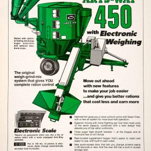 1977 Ad Arts-Way Armstrong Iowa Electronic Grinder Machinery Farming SF4 Discount Inexpensive