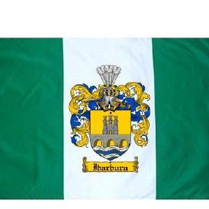 Ibarburu Coat of Arms Flag / Family Crest Flag Online Cheap Online