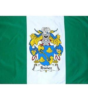 Ibanez Coat of Arms Flag / Family Crest Flag Outlet Geniue Stockist