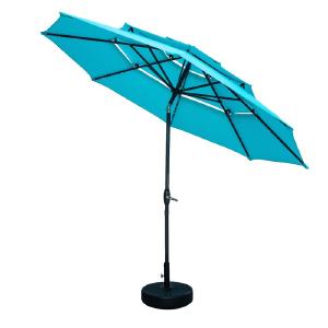 Lohmann 120'' Lighted Market Umbrella Low Pice Cheap Online