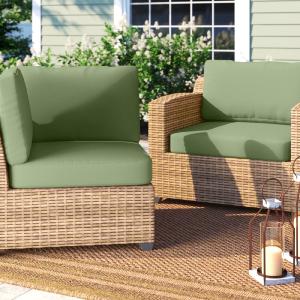 Kasandra Sol 72 Outdoor 10 - Piece Cushion Cover (Set of 2) Geniue Stockist