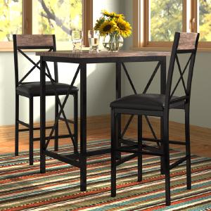 Kardos 2 - Person Counter Height Dining Set Visit New