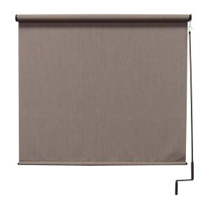 Sandstone Semi-Sheer Outdoor Roller Shade Sale Discount