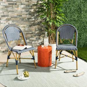 Salcha Stackable Bistro Chair - Set of 2! - #8557T Cheap Sale Enjoy