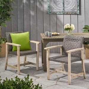 Sandiacre Patio Dining Chair (Set of 2) With Paypal Free Shipping