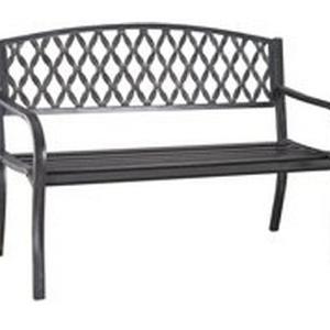 Soundbest D3819C Park Bench, Steel, Antique Bronze Low Shipping Fee Online