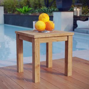 Marina Teak Outdoor Side Table (#K5062) Free Shipping Good Selling