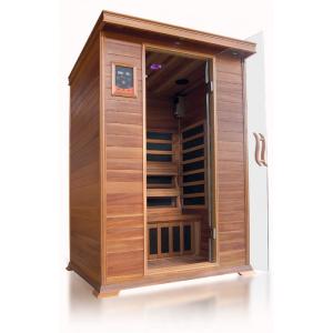 Sunray Sierra 2 Person Cedar Sauna w/Carbon Heaters HL200K Sale With Credit Card