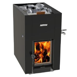 GreenFlame Series, 15.7kW, Wood Sauna Stove with Water Tank Geniue Stockist
