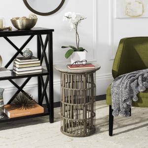 Indoor/Outdoor Modern Concrete Side Table *As Is*  #SA1150 Outlet 100% Authentic