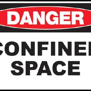 ZING DANGER, Confined Space 7x10 Aluminum Cheap Sale Get Authentic