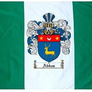 Abbas Coat of Arms Flag / Family Crest Flag Discount Purchase