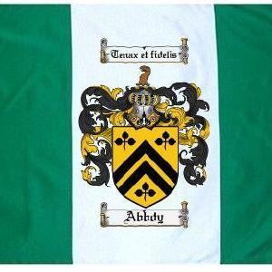 Abbdy Coat of Arms Flag / Family Crest Flag Discount Pices