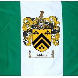 Abbdie Coat of Arms Flag / Family Crest Flag Visit