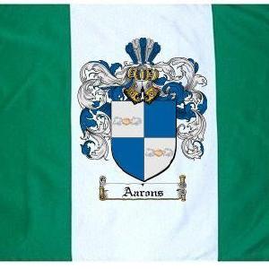 Aarons Coat of Arms Flag / Family Crest Flag Collections