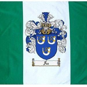 Aa Coat of Arms Flag / Family Crest Flag Free Shipping 2025
