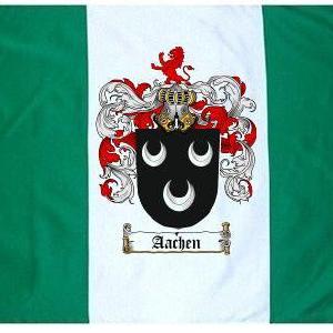 Aachen Coat of Arms Flag / Family Crest Flag Websites Online
