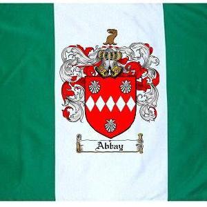 Abbay Coat of Arms Flag / Family Crest Flag Sale Explore