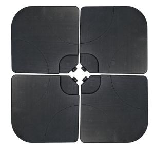 Sunnydaze Decor  Black Patio Umbrella Base, (4 Pieces) Finishline Online