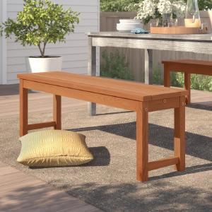 Tim's Wooden Picnic Bench - Brown - #8592T Cheapest Online