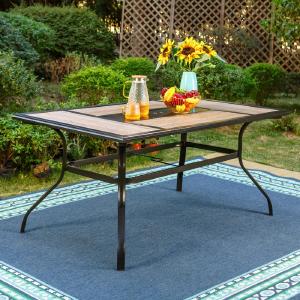 Outdoor 6 Person Dining Table Exclusive Online