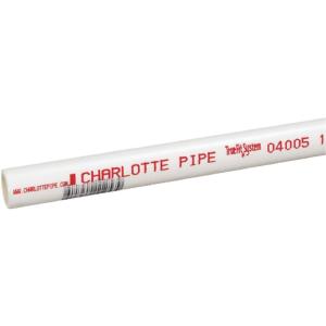 Charlotte Pipe 1/2 In. x 10 Ft. Cold Water Schedule 40 PVC Pressure Pipe Buy Cheap Discount
