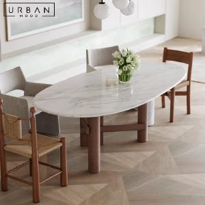 BRYNDIS Modern Marble Dining Table Cheapest For Sale