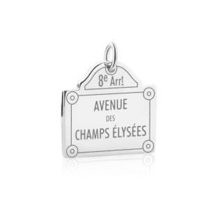 Champs-lyses Sign Charm Paris France Silver Manchester Great Sale Cheap Online