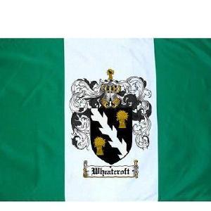 Wheatcroft Coat of Arms Flag / Family Crest Flag Best Wholesale Cheap Pice