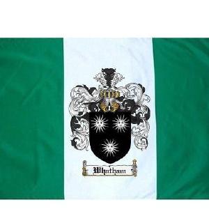 Whatham Coat of Arms Flag / Family Crest Flag Cheap Sale Tumblr