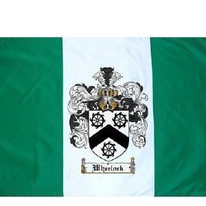 Wheelock Coat of Arms Flag / Family Crest Flag Cheap Pice Free Shipping
