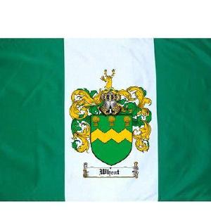 Wheat Coat of Arms Flag / Family Crest Flag Outlet Manchester Great Sale