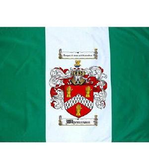 Whenman Coat of Arms Flag / Family Crest Flag Cheap Sale